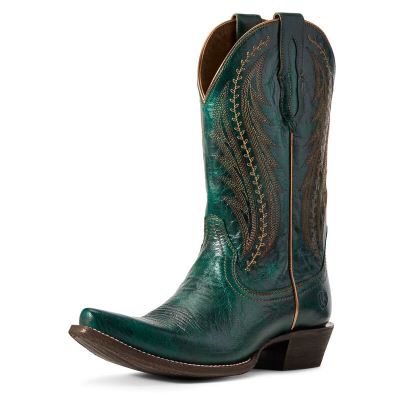 Ariat Tailgate Tavuskuşu Mavi Western Csizma Bayan (37974-529)